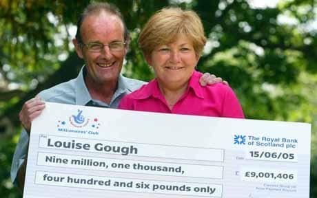 Keith and Louise Gough - Lottery Winners