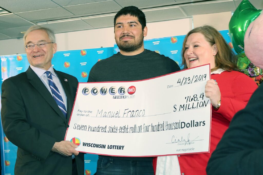 Manuel Franco (24 years old PowerBall Lottery winner, £768.4 Million Jackpot 2014)