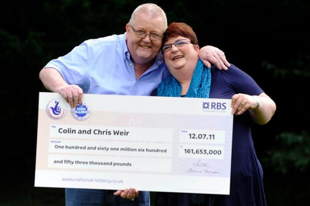 Christine and Colin Weir - 2011 EuroMillions winners