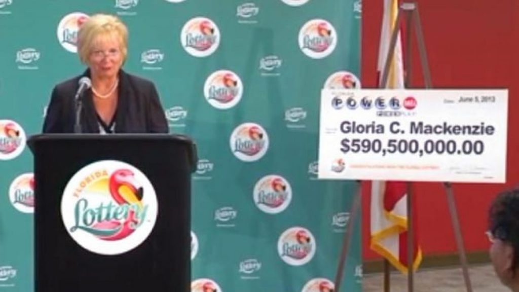 Gloria Mackenzie - PowerBall winner