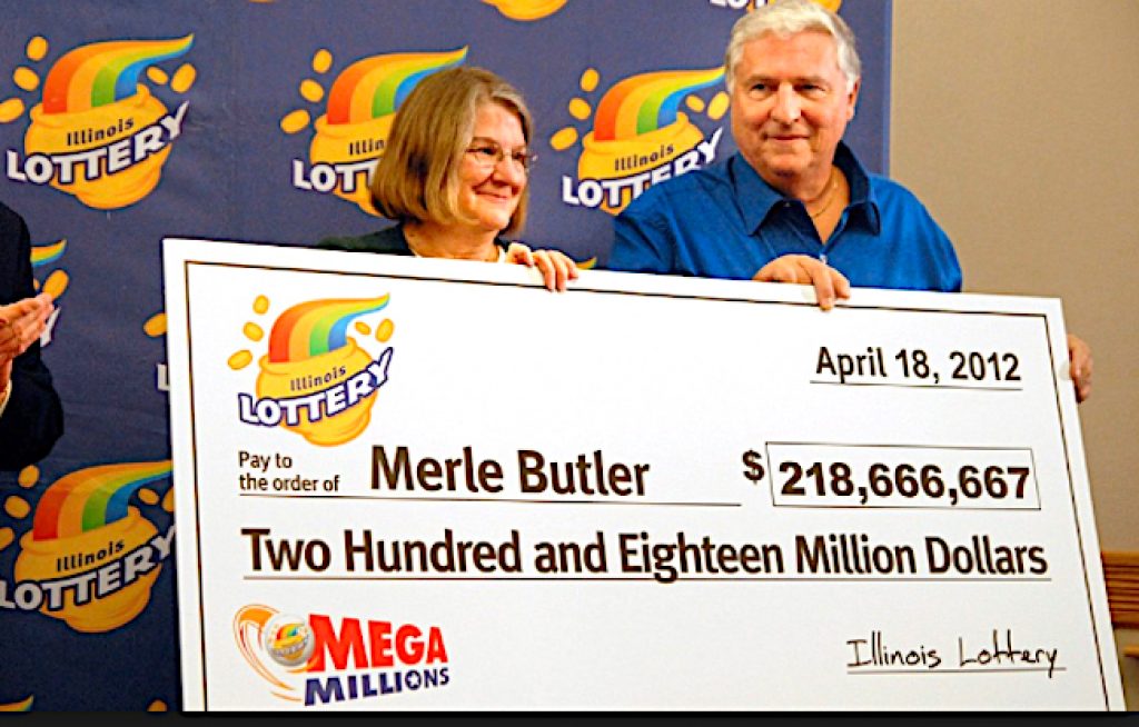Merle and Patricia Butler - MegaMillions winners